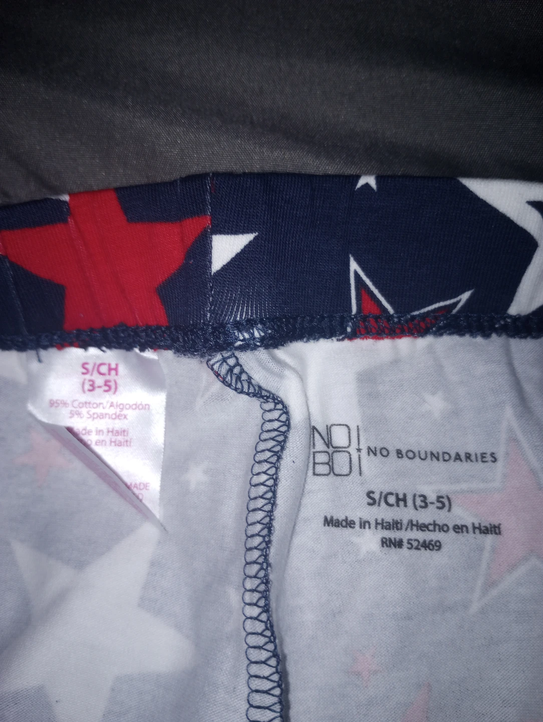 No Boundaries Star Print Leggings Size S (3-5) - photo 2