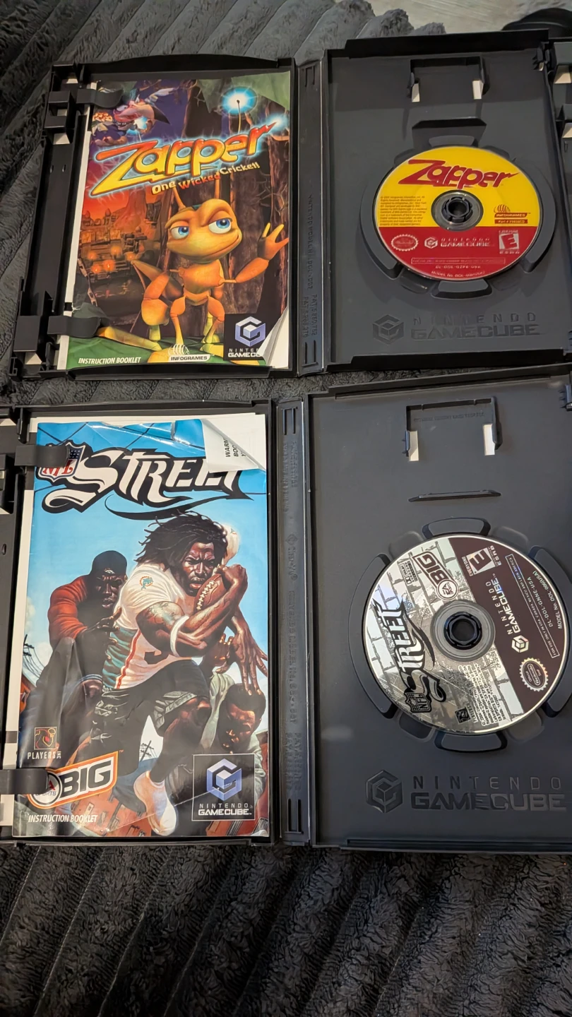 Nintendo GameCube Game: Zapper, NFL Street (Untested Sold As IS) - photo 4