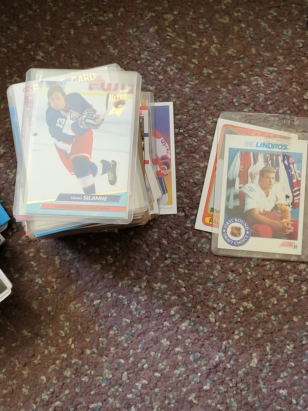Assorted Vintage NHL Hockey Cards