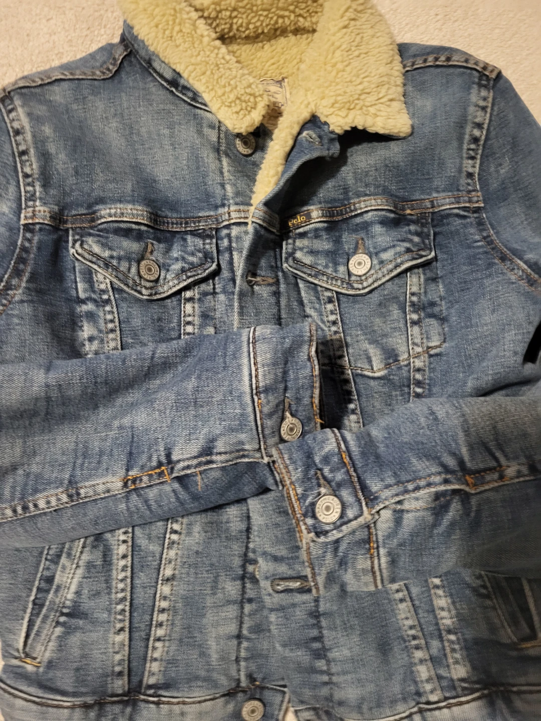 Polo Ralph Lauren Sherpa-Lined Denim Jacket - photo 3