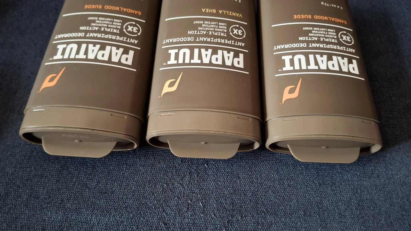 NEW 3 bottles of Papatui Men's Deodorant - Sandalwood Suede - photo 3