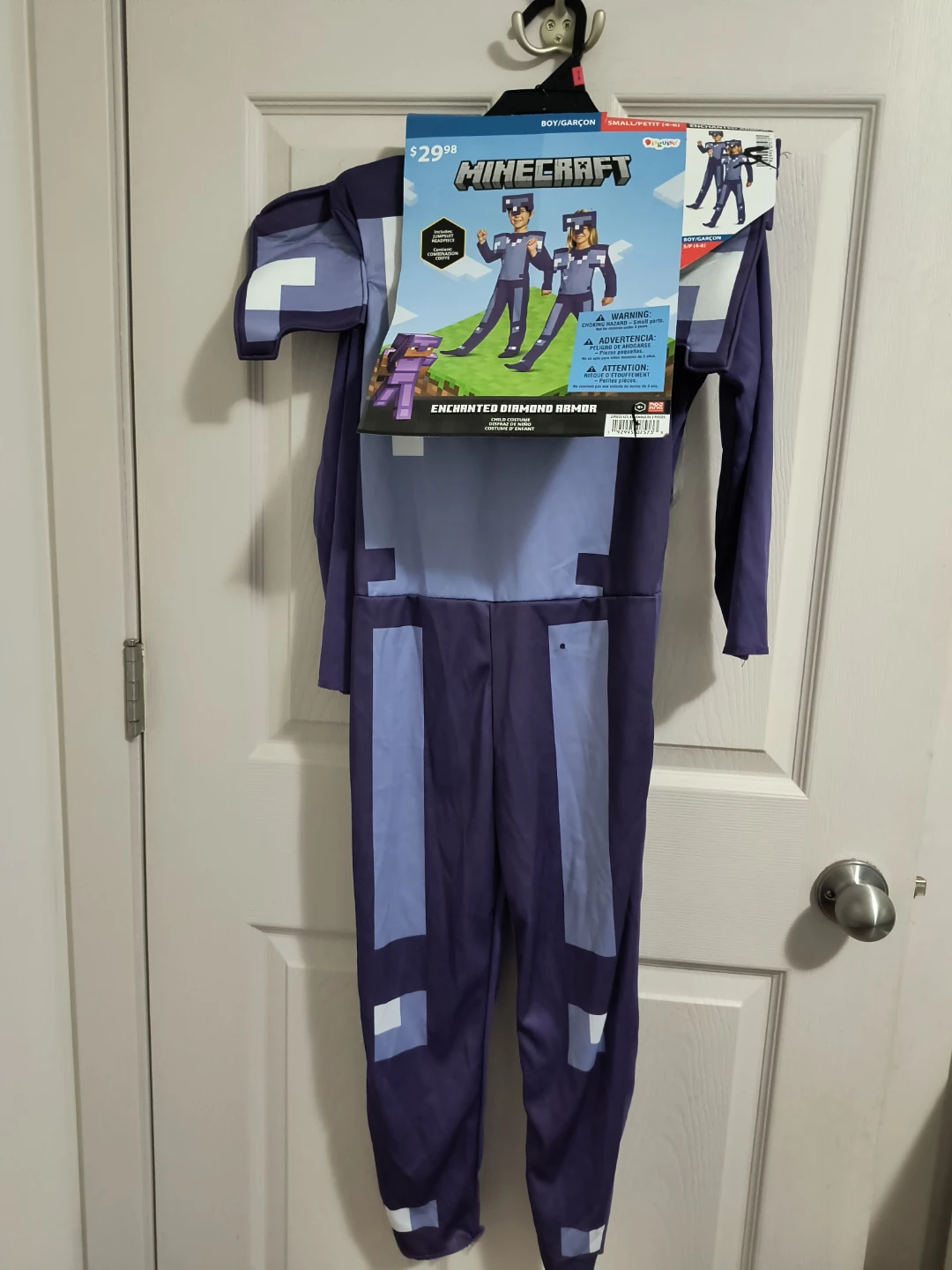 Minecraft Enchanted Diamond Armor Costume