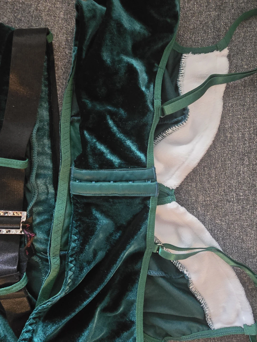 Avidlove Green Santa/Elf Lingerie Set - photo 5