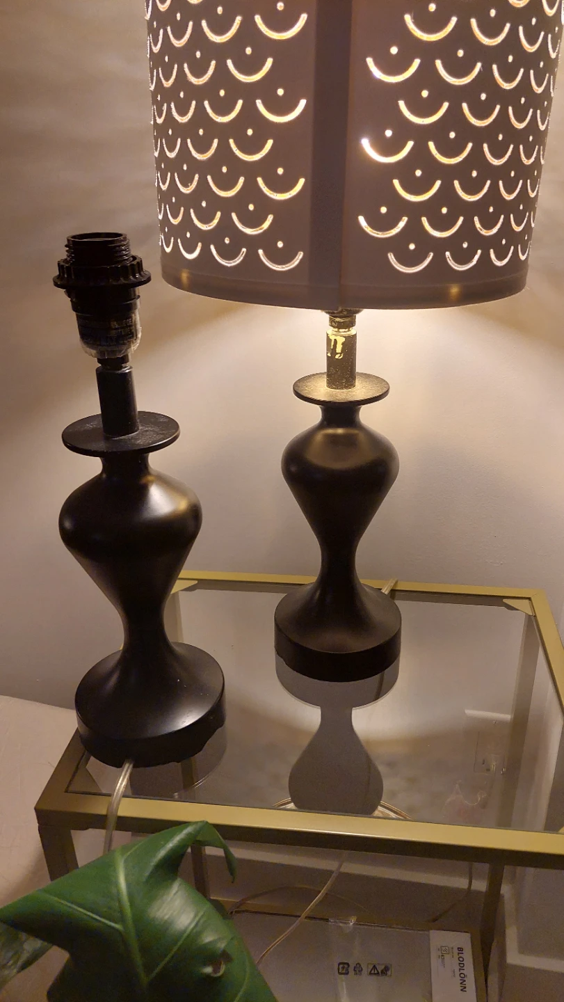 Set of 2 Black Table Lamps - photo 3