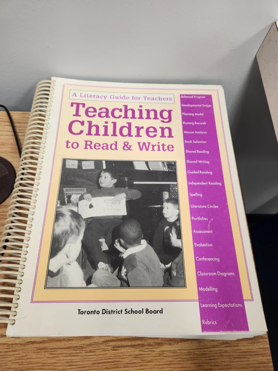 Teaching Children to Read & Write - TDSB Guide