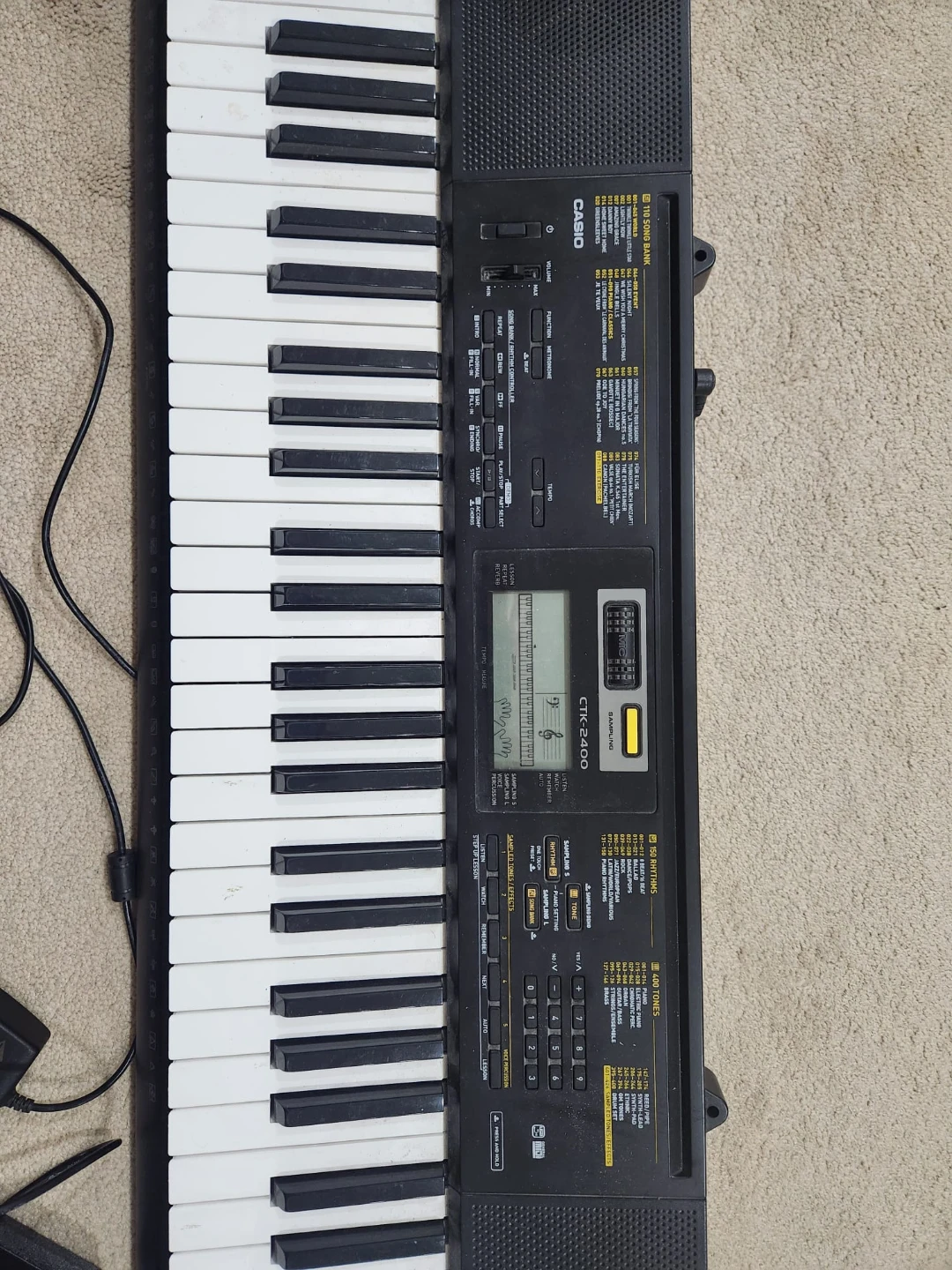 Casio CTK-2400 Keyboard with Stand - photo 3