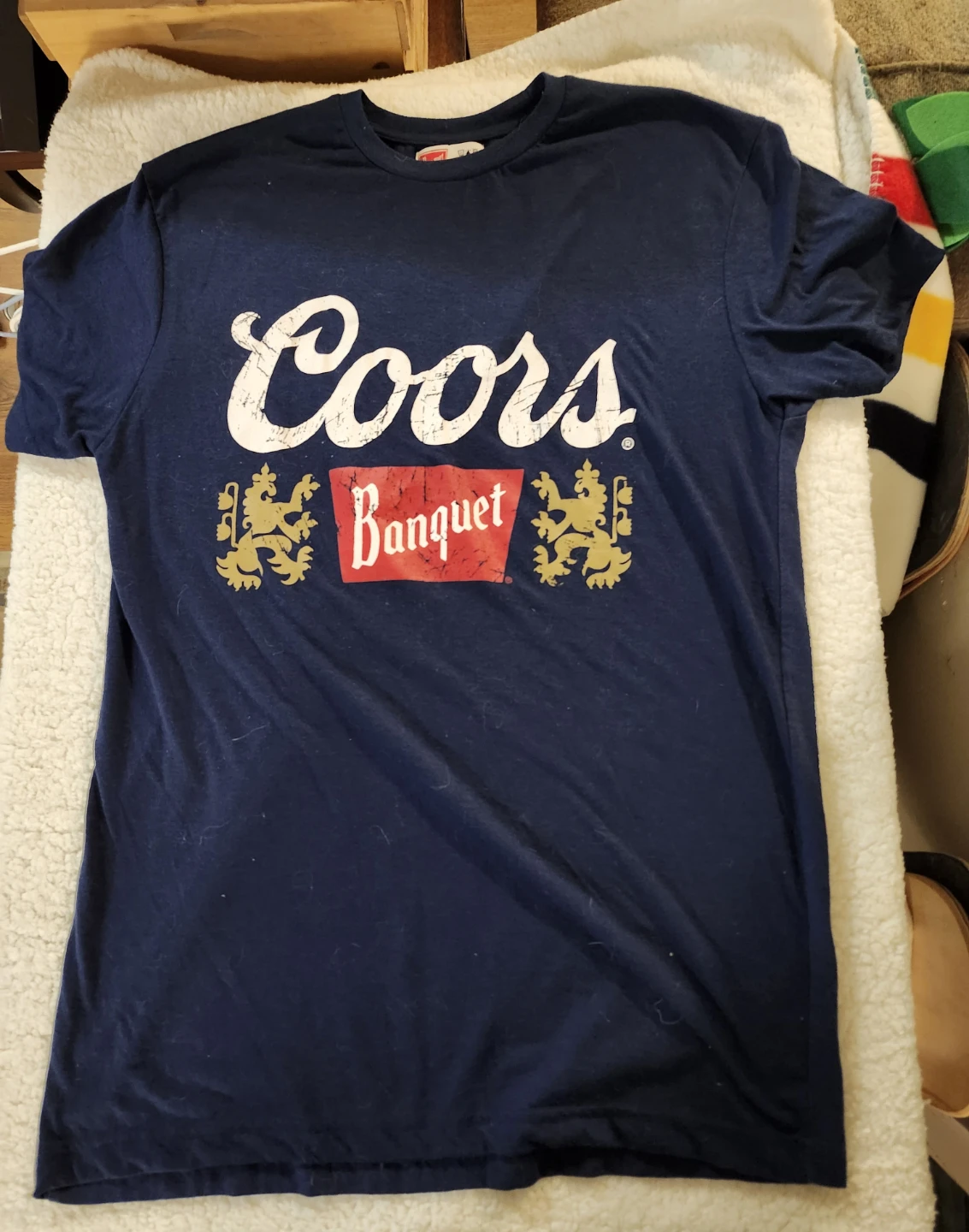 Coors Banquet Navy T-Shirt