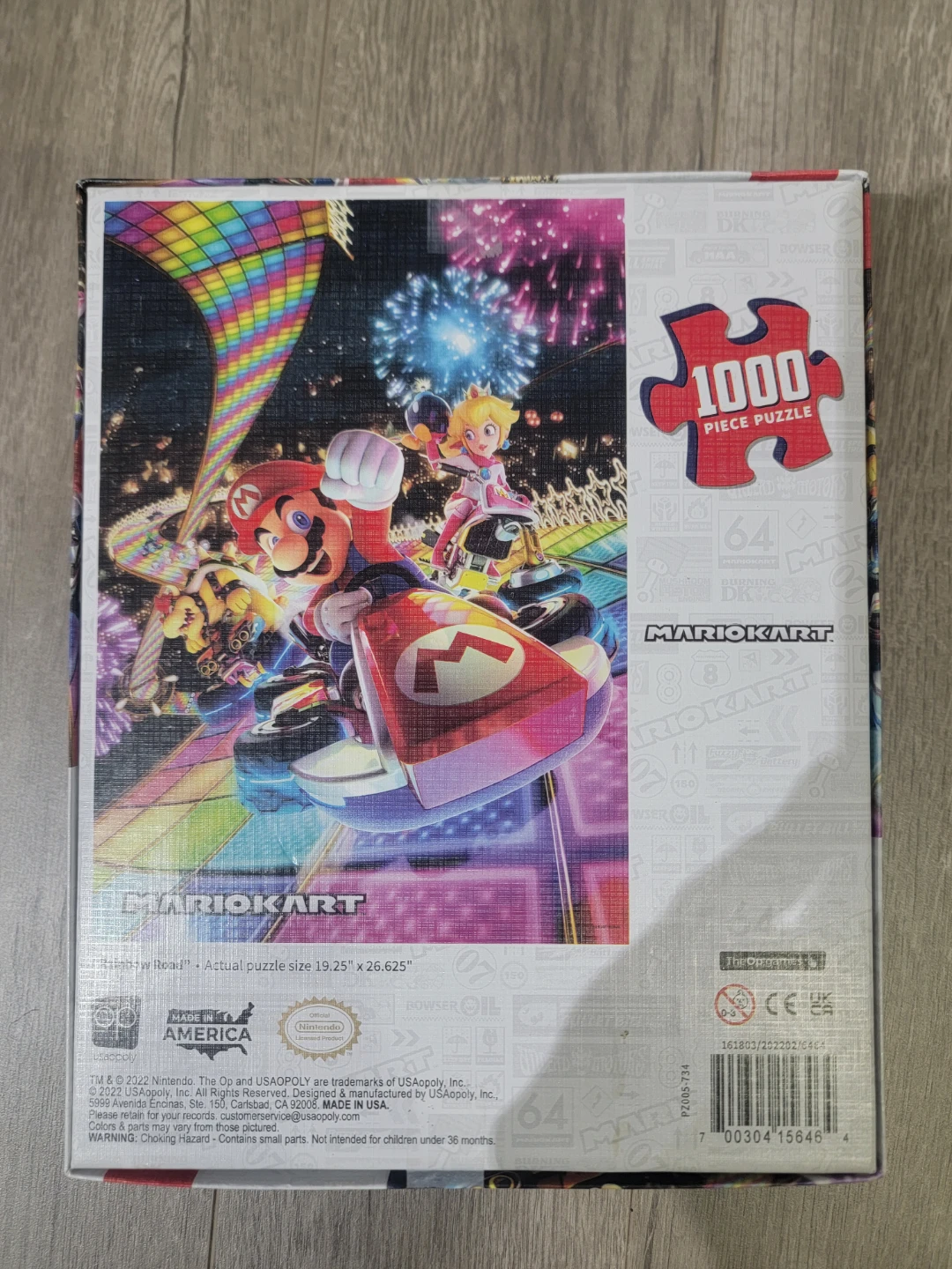 Mario Kart Rainbow Road 1000-Piece Puzzle - photo 2