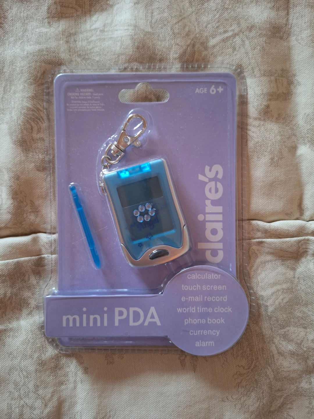 Claire's Mini PDA Keychain