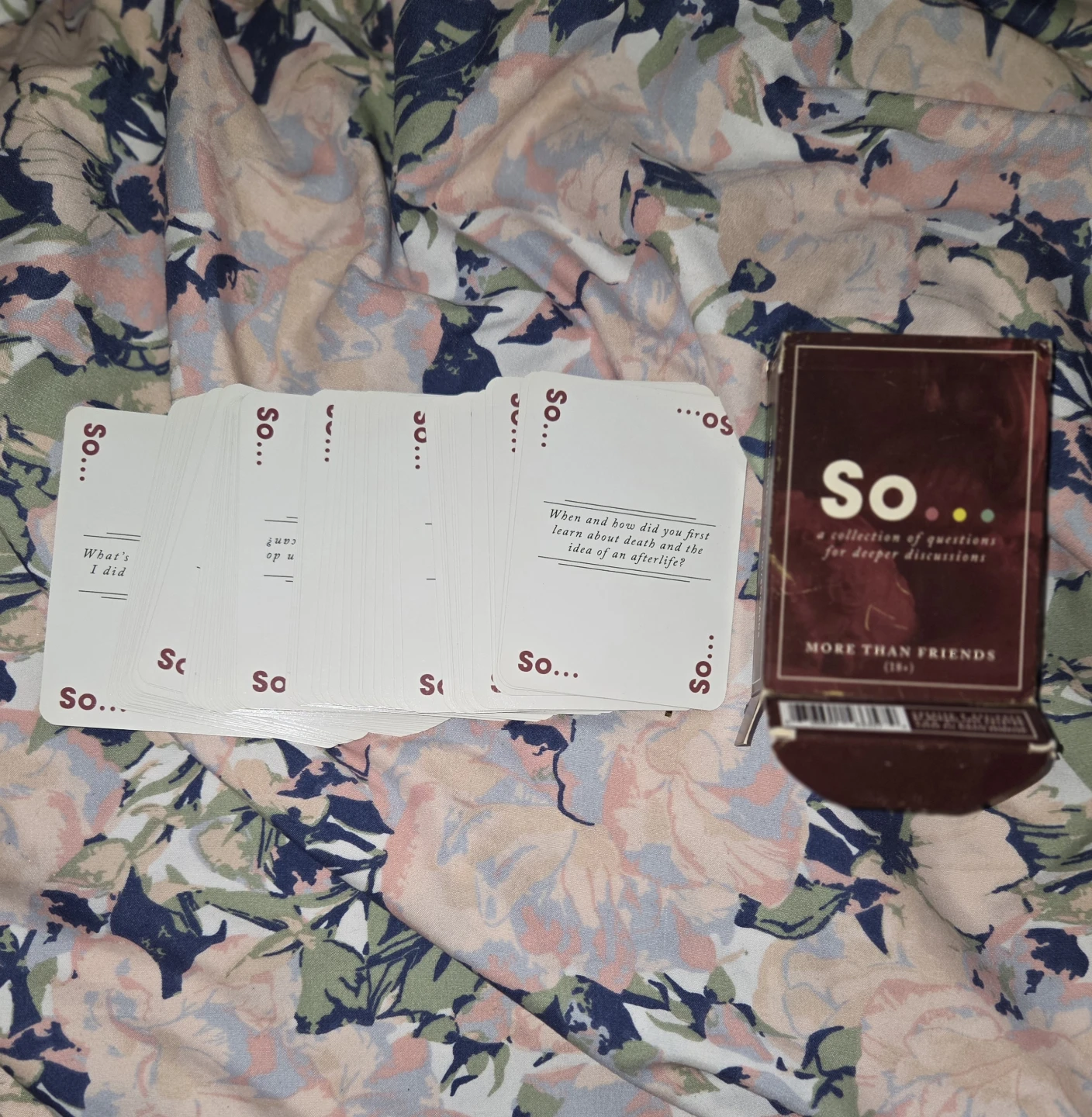 'So, More Than Friends' Deep Conversations Intimate Card Game - photo 2