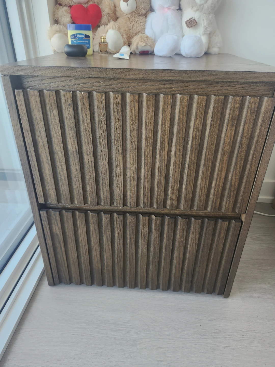 Endy Wooden Nightstand - photo 4