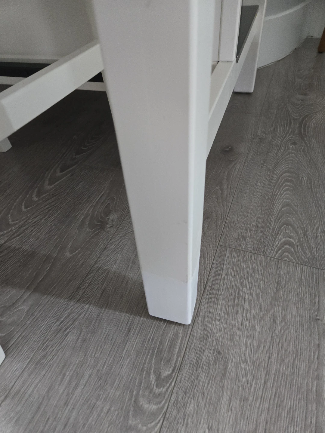 Ikea stenstorp kitchen island with real butcher block w 2 stools - photo 4