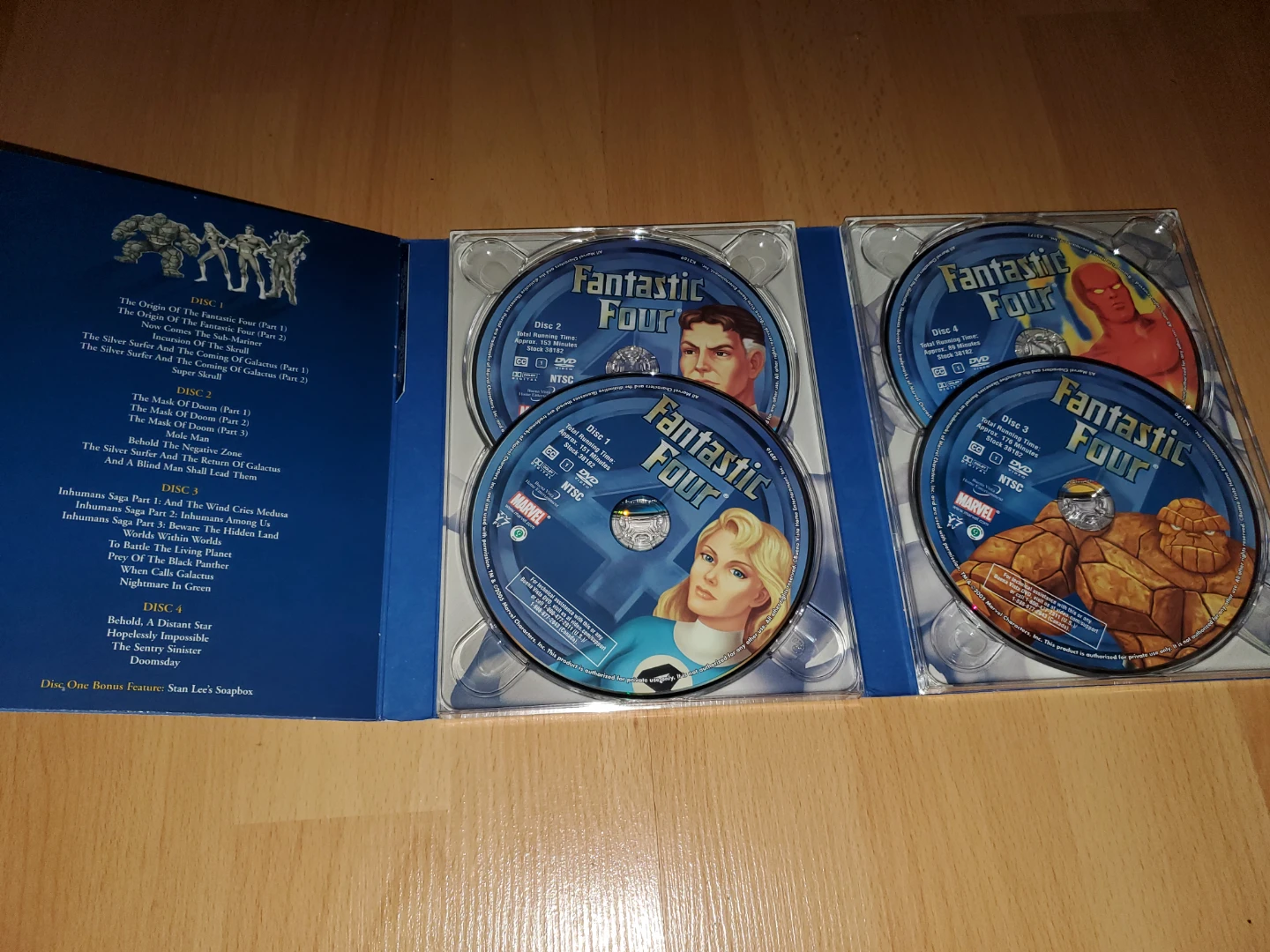 (4-Disc) Fantastic Four The Complete 1994-95 Animated Series DVD - photo 2