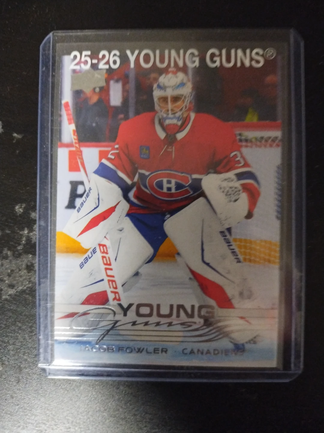 2025-26 Upper Deck Young Guns Jacob Fowler Hockey Card