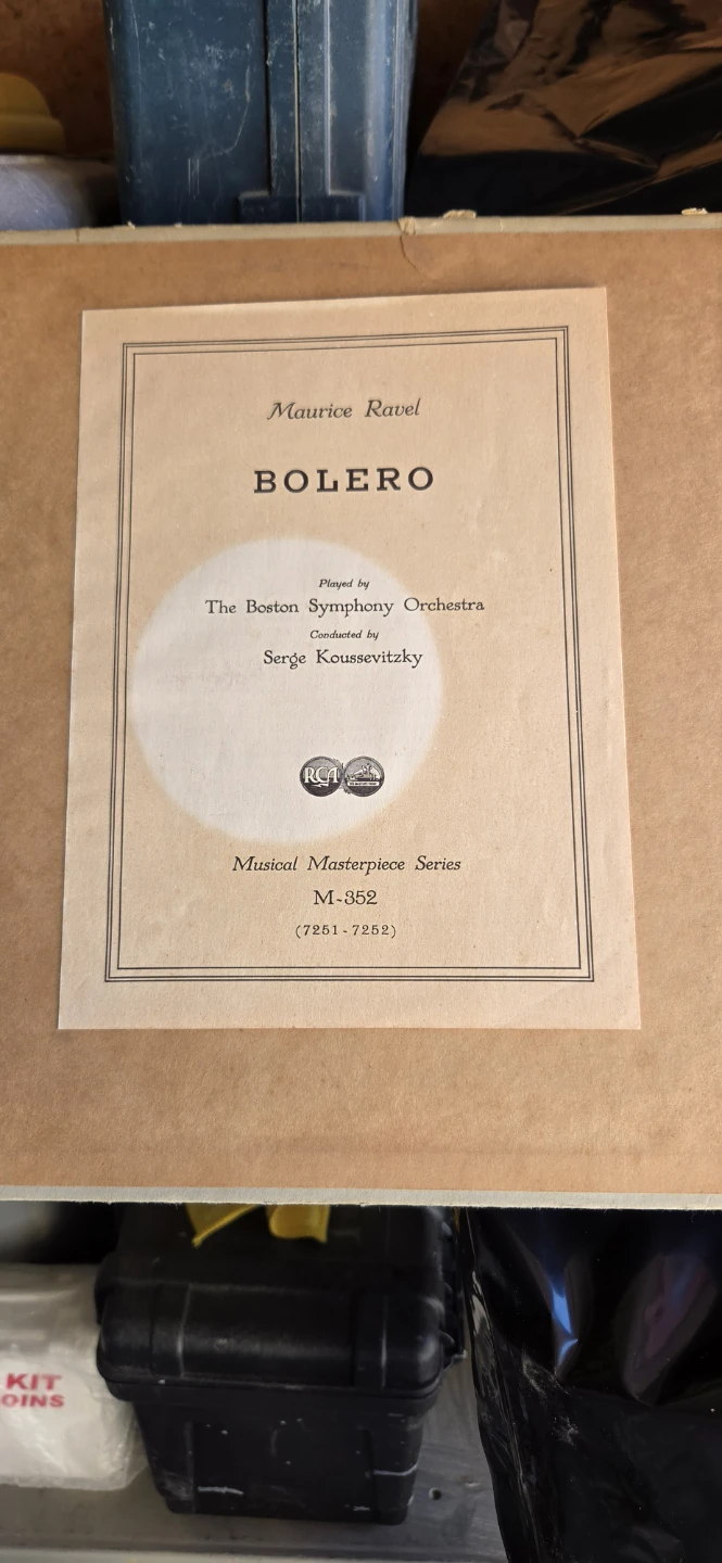 Maurice Ravel Bolero - RCA Victor Musical Masterpiece M-352 - photo 2