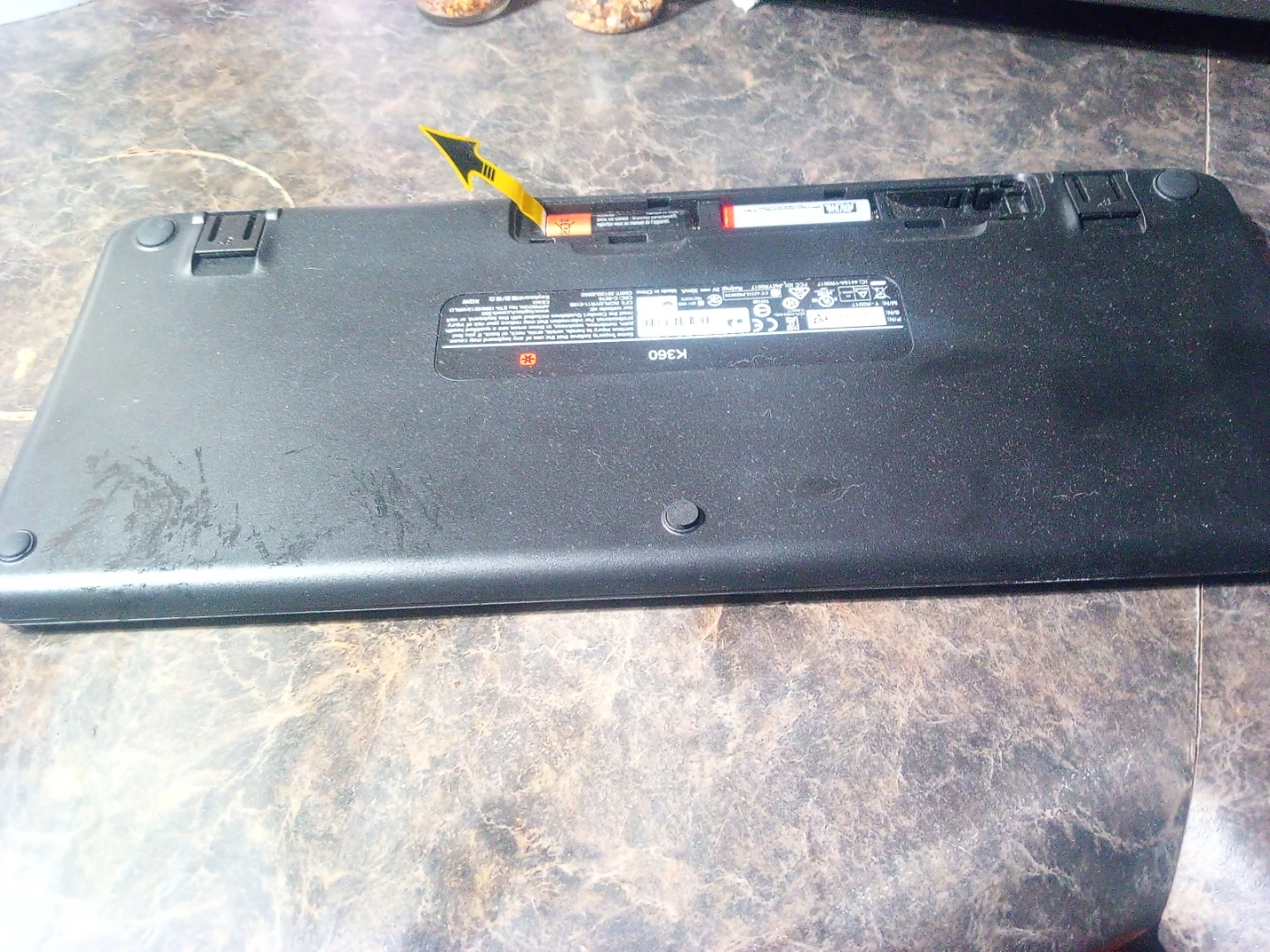 Logitech K360 Wireless Keyboard - photo 4