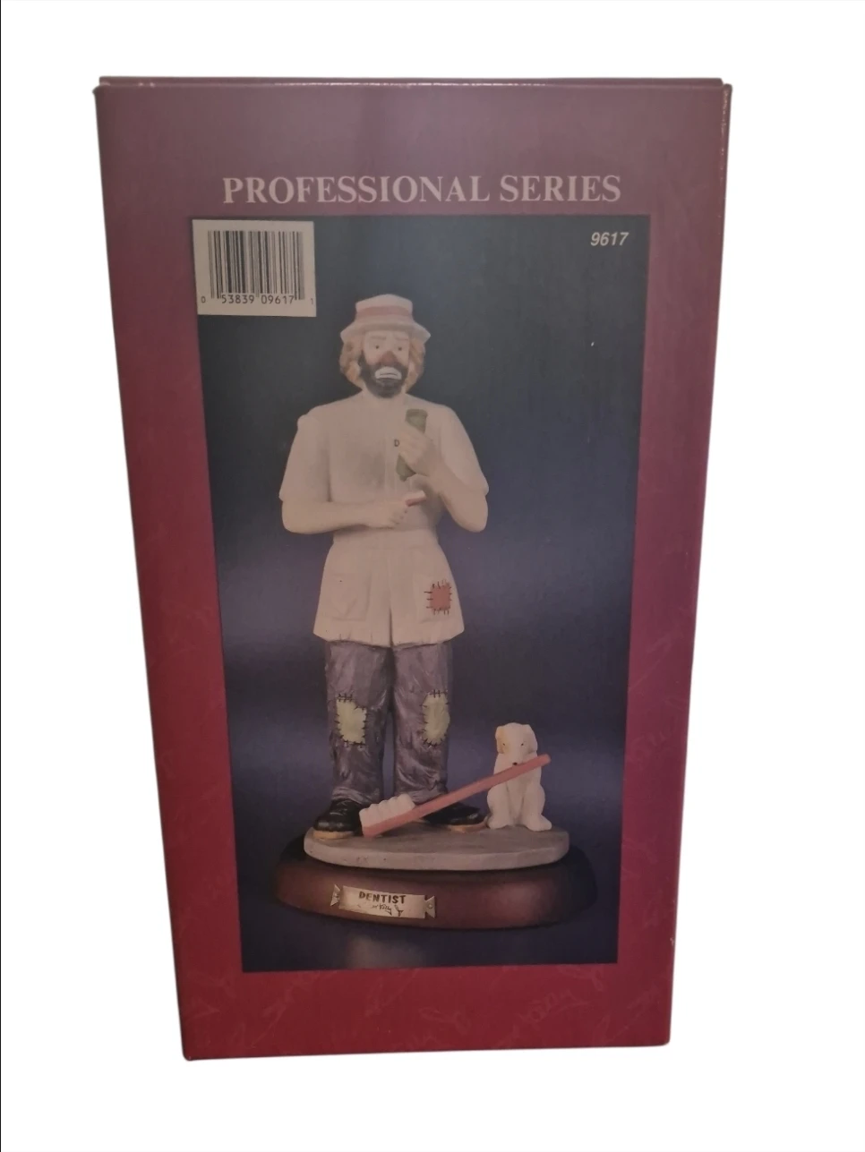 Emmett Kelly Jr. Dentist Clown Figurine