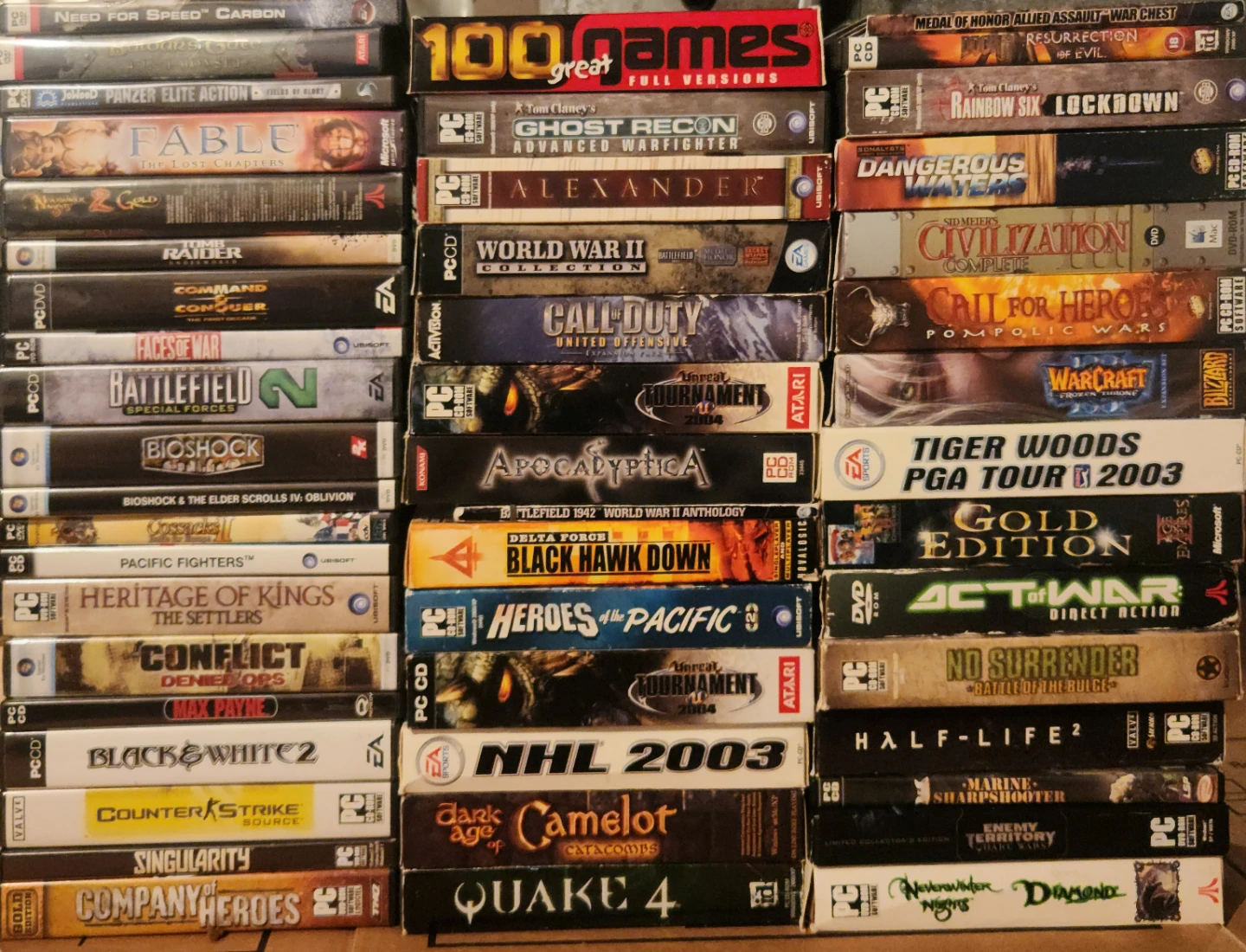 Collection of 50+ PC Games
