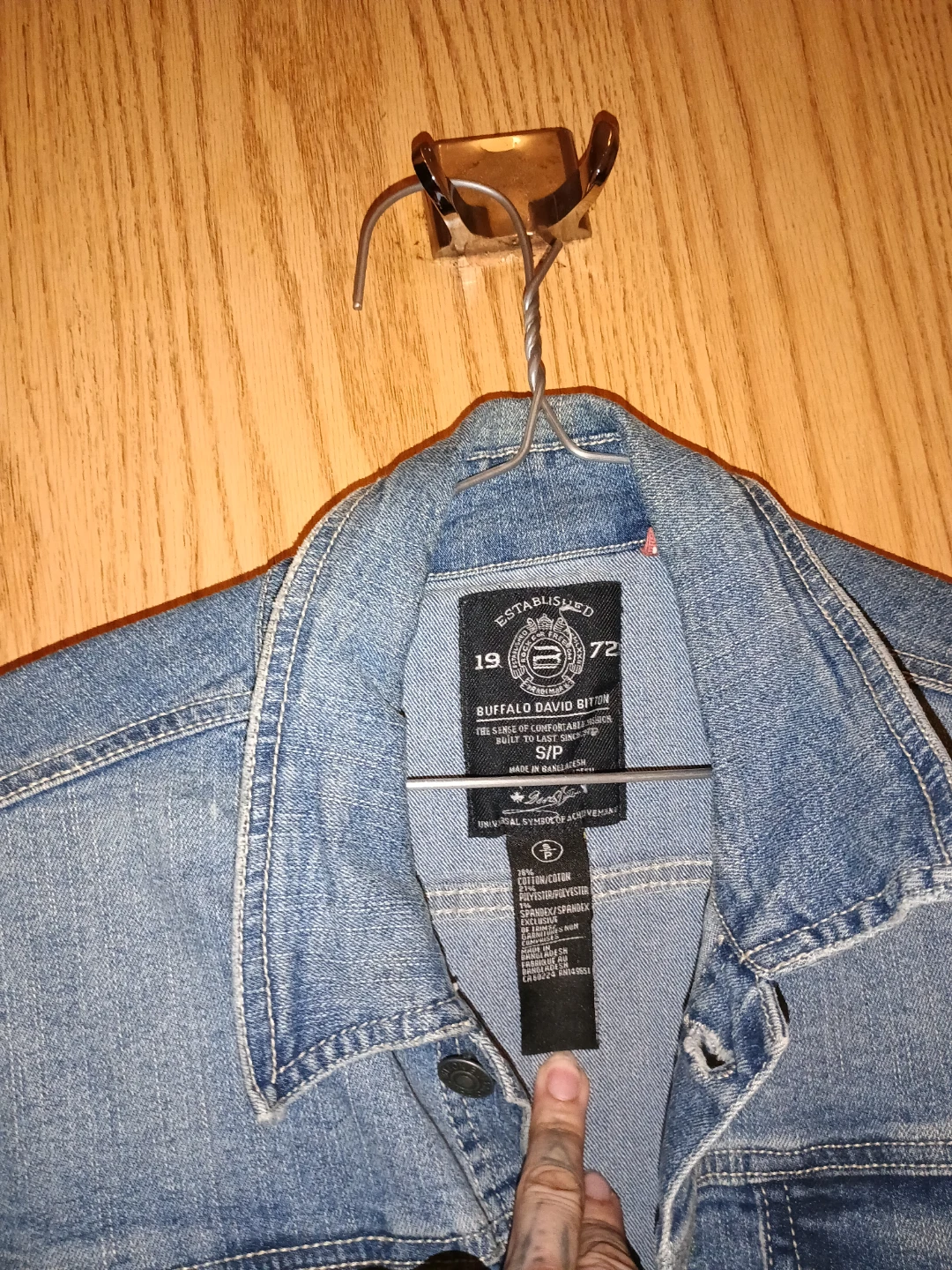 Buffalo David Bitton Denim Jacket Small - photo 5