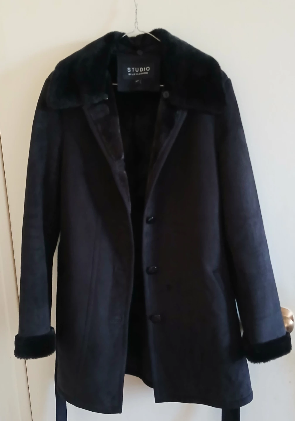 Liz Claiborne Faux Suede Coat