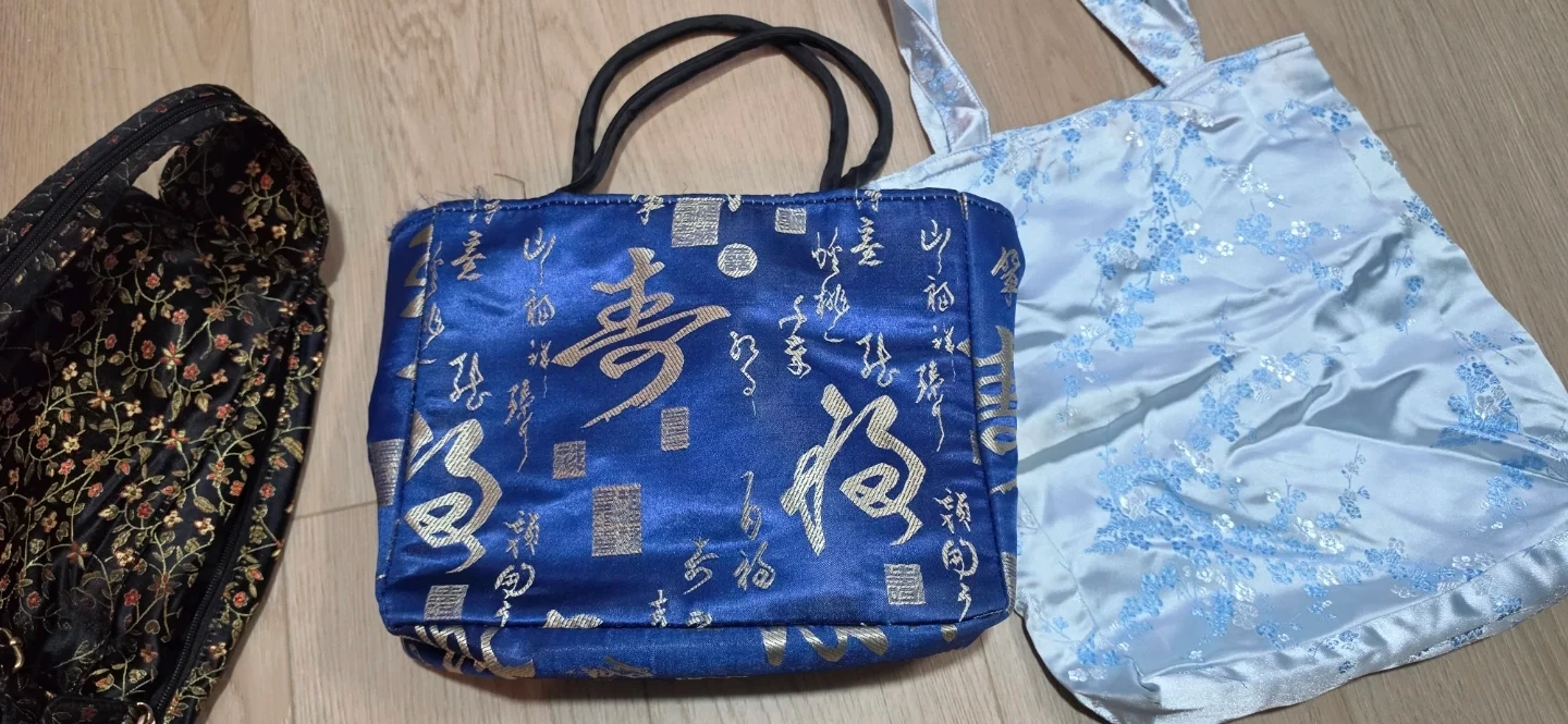 3 Ortiental Fabric Bags (backpack/ tote / bag) - photo 2