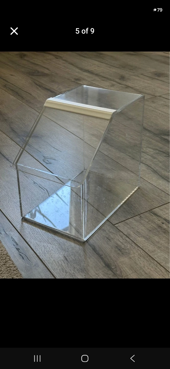 Clear Acrylic Slanted Bin Organizer - photo 4