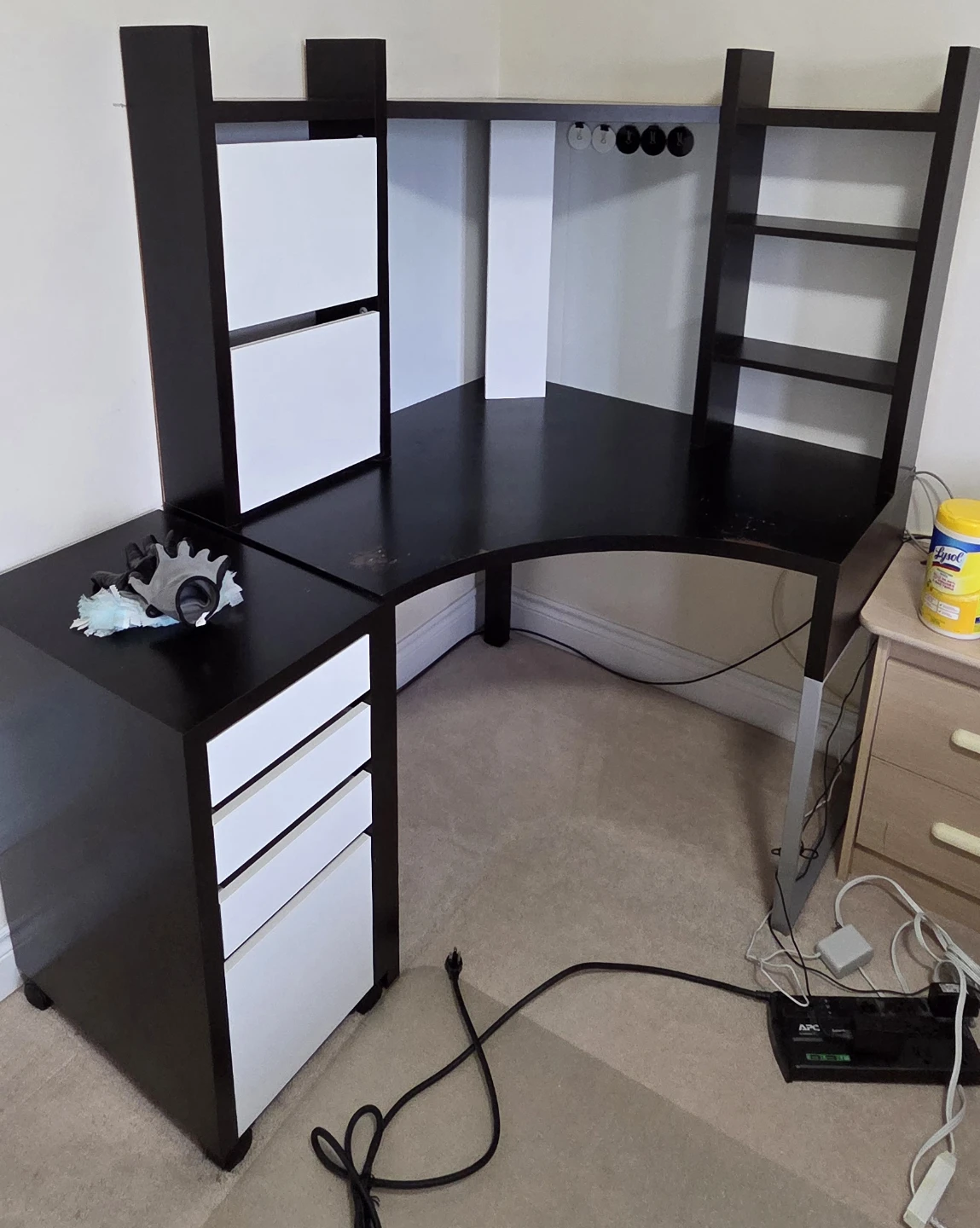 Computer Desk - 2 Piece - READ