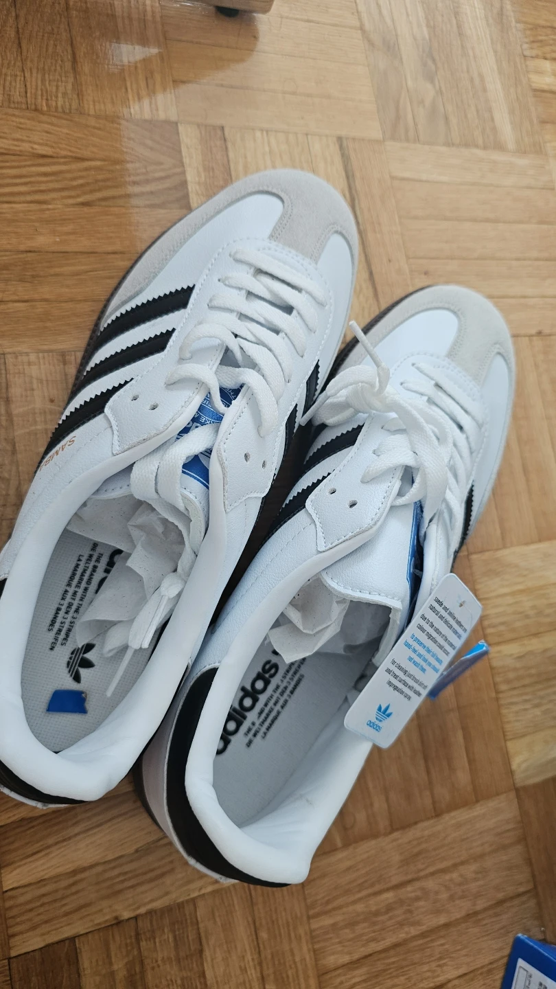 Adidas Samba Shoes - White/Black - photo 5