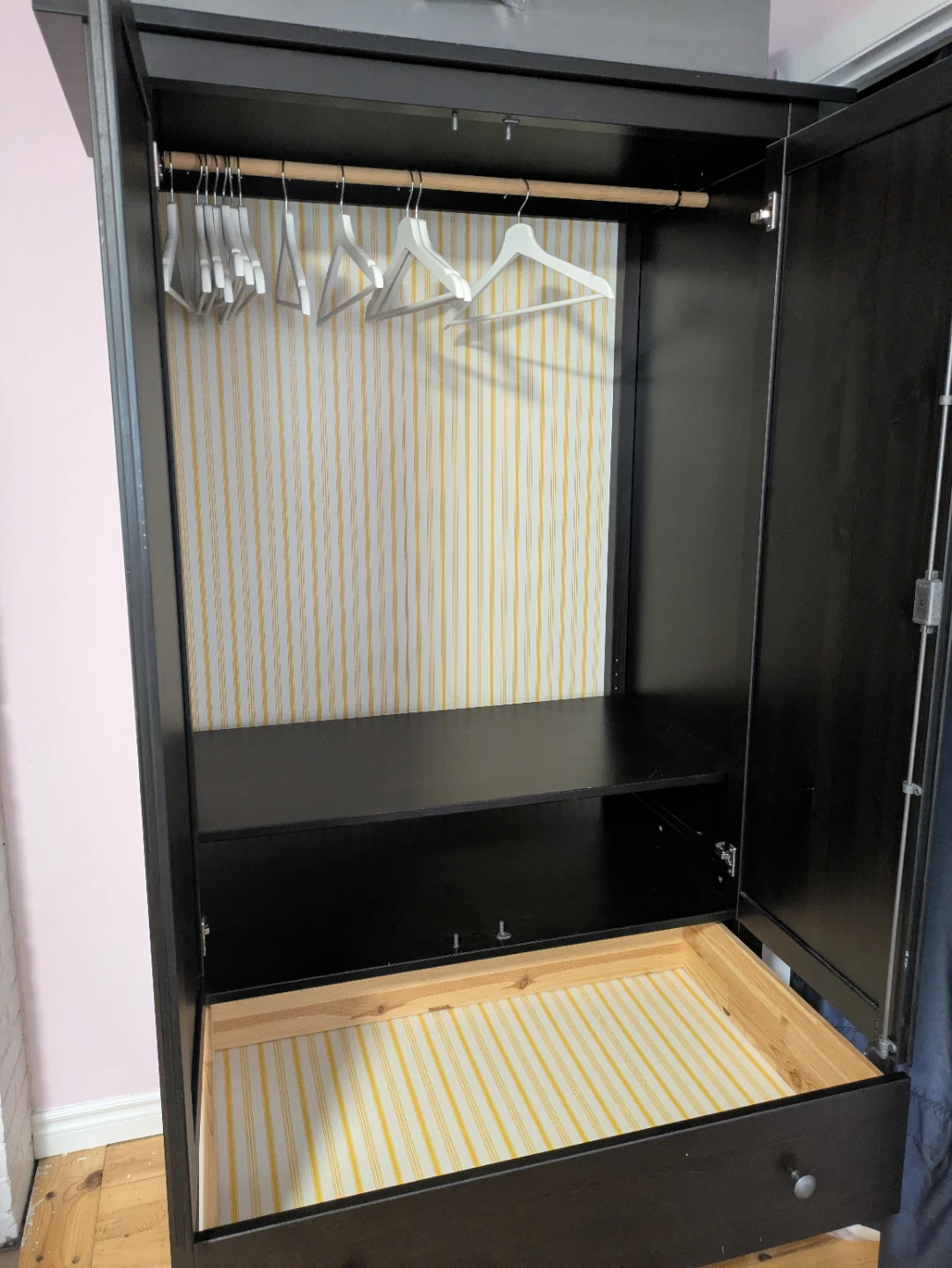 IKEA Hemnes Wardrobe with Two Drawers - photo 2