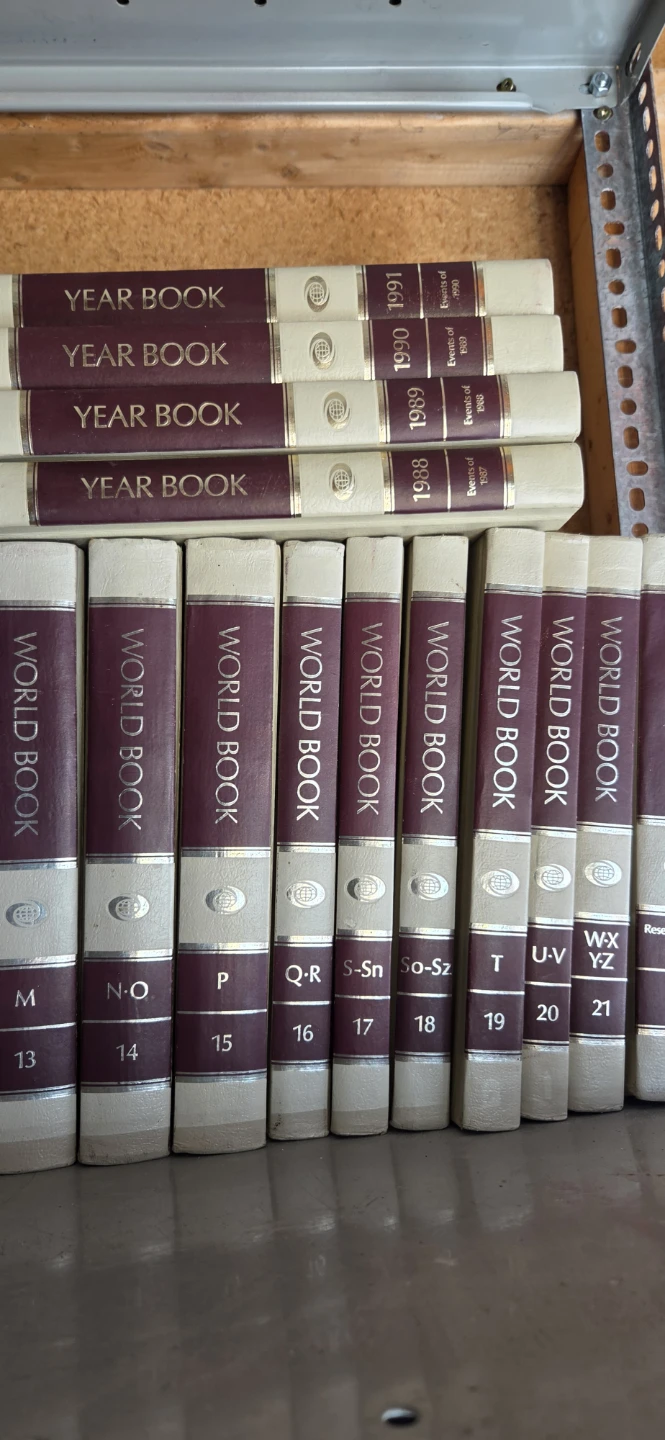 World Book Encyclopedia and Year Books Set - photo 2