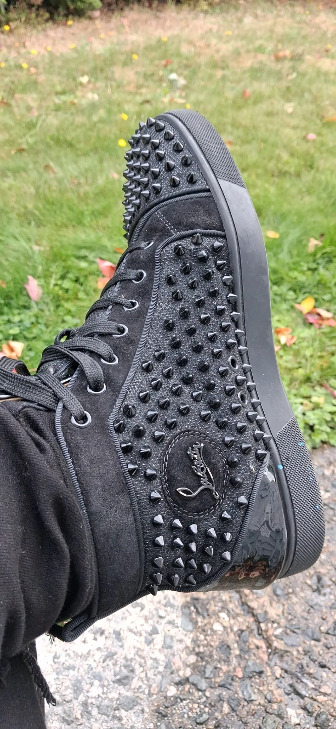 Christian Louboutin Louis Orlato Spikes Sneakers