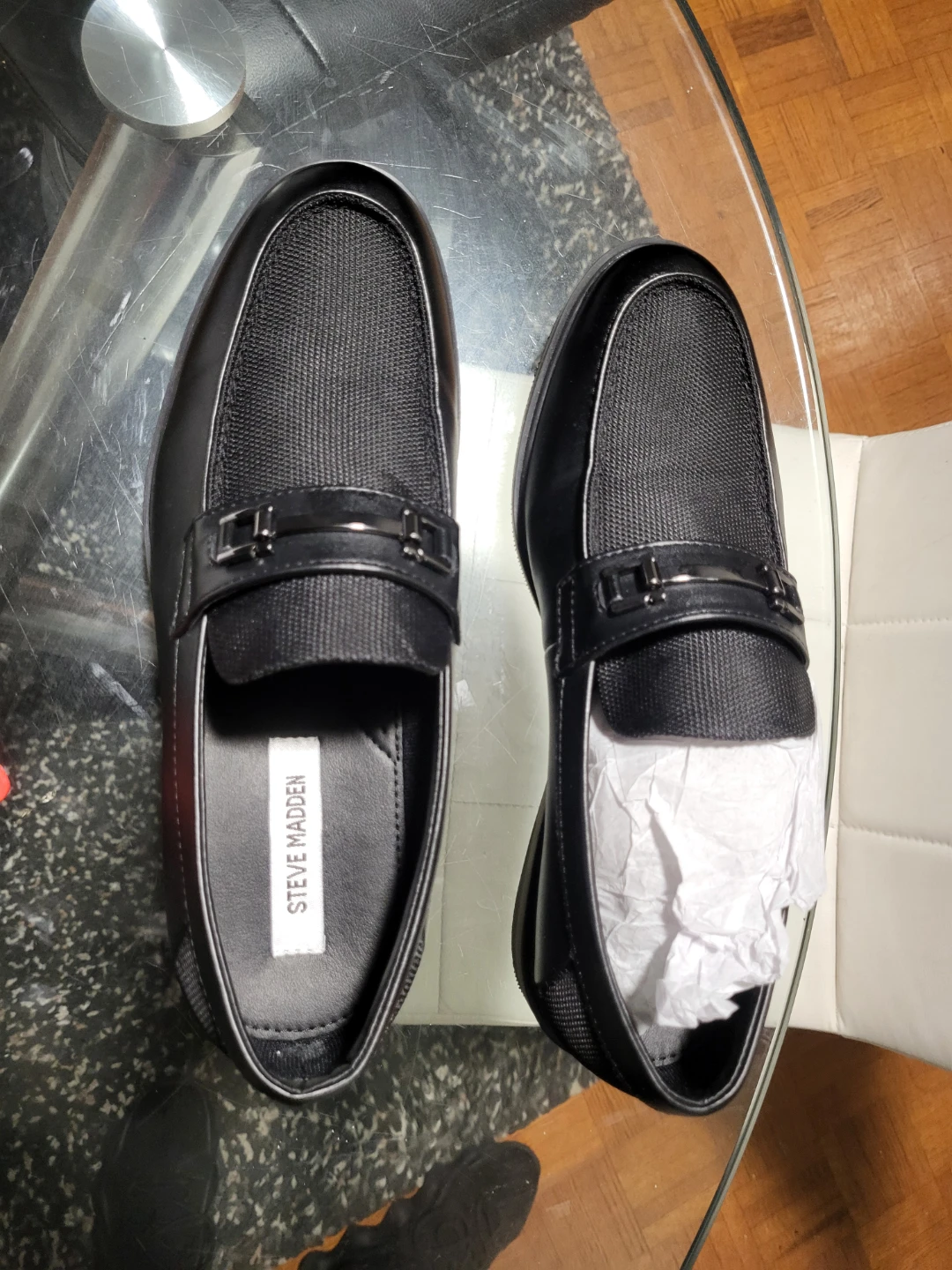 Steve Madden Scott Loafers Black Size 8.5