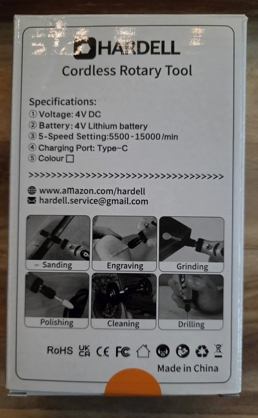 Hardell Cordless Rotary Tool - photo 2