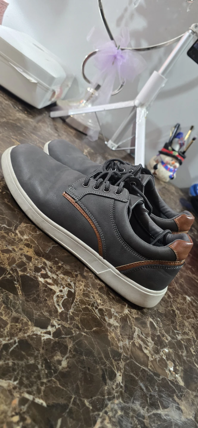 KB2 Mens Grey Casual Shoes