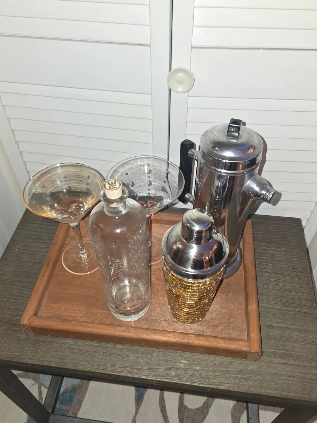Vintage Cocktail Barware Set