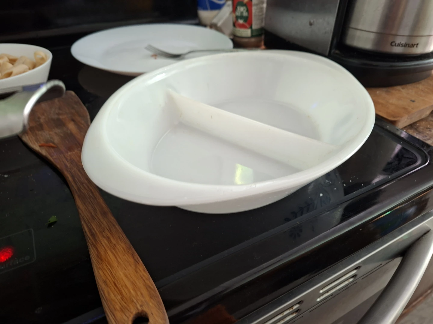 CorningWare Blue Cornflower Divided Dish