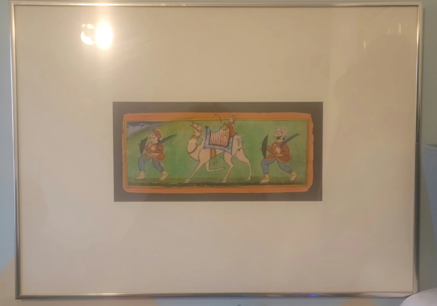 Framed original Indian art - photo 2
