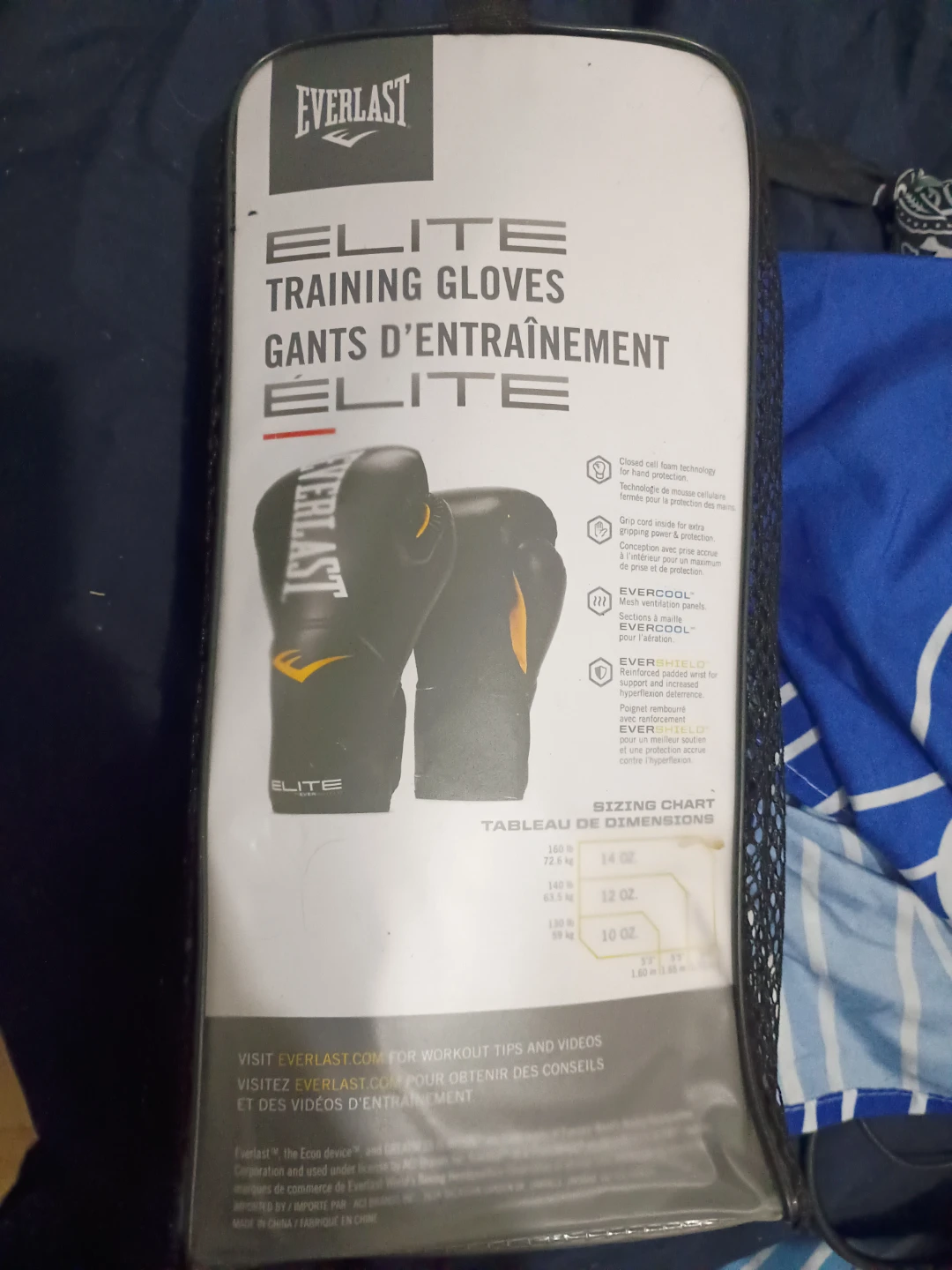 Everlast Elite Training Gloves 10 oz - photo 2