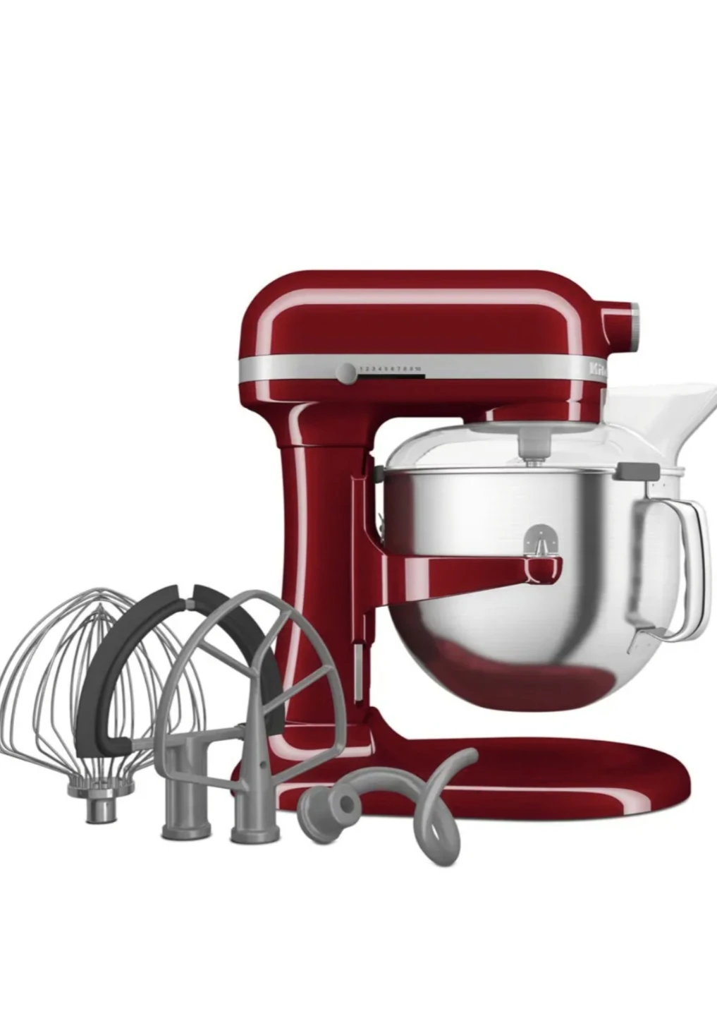 KitchenAid Professional Bowl-Lift Stand Mixer, Red - photo 3