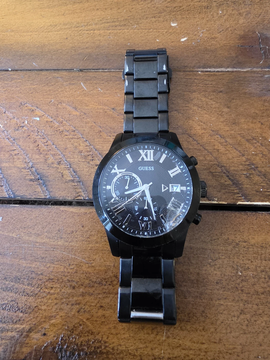 Guess U0668G5 Men's Black Stainless Steel Watch
