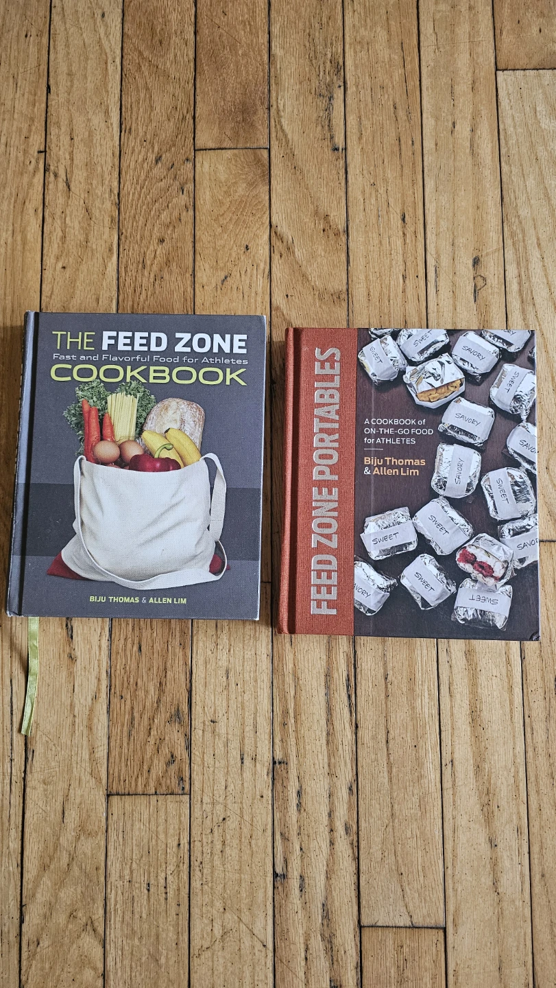 The Feed Zone Cookbook and Portables Set