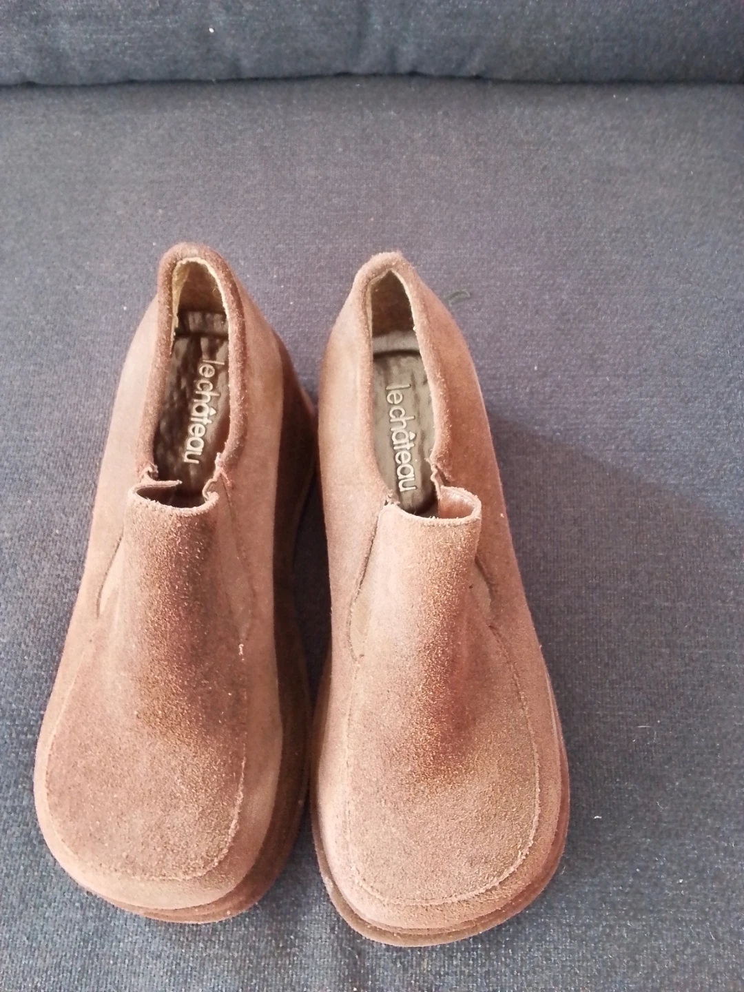 Le Château Suede Platform Shoes - photo 3