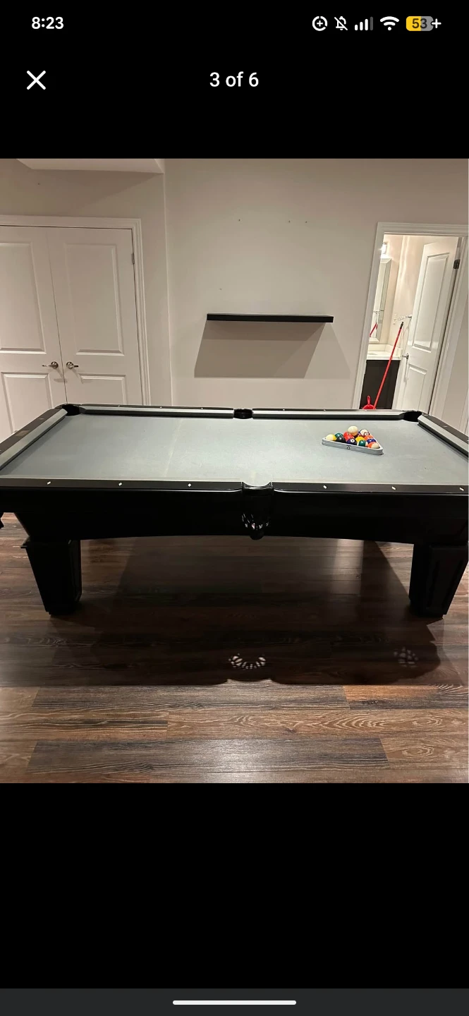 POOL TABLE 8X4 FREE DROP - photo 2