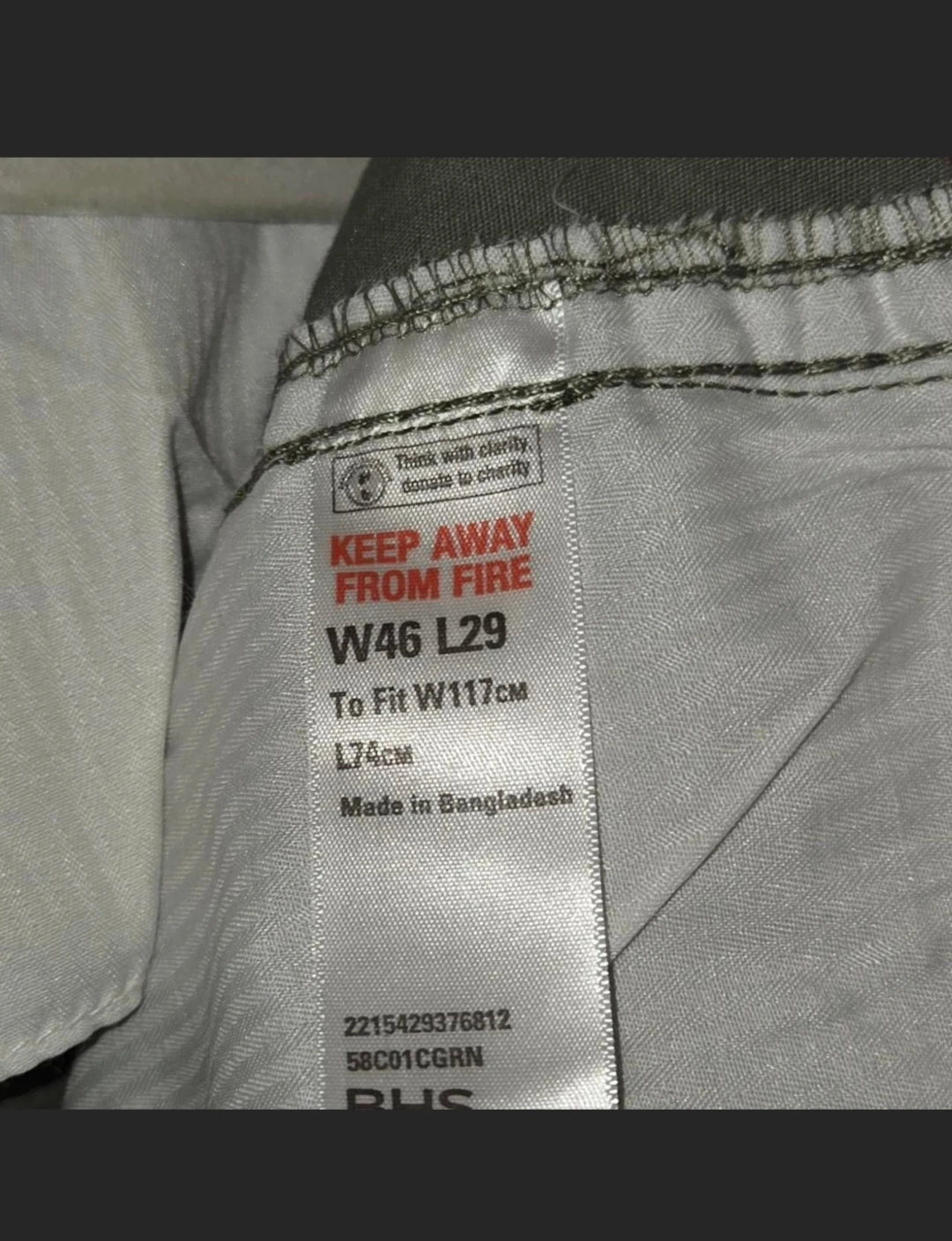 Atlantic Bay Cargo Trousers in a Men's W46 L29 - photo 3