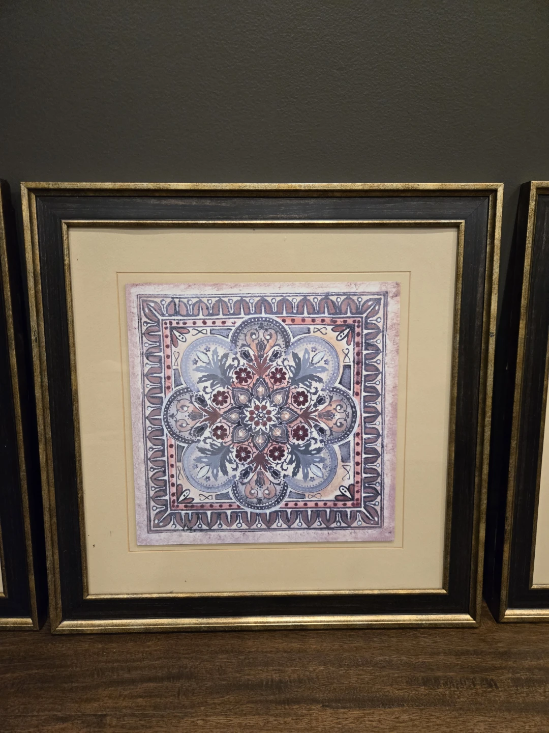 Set of 3 World Market Framed Wall Art Prints - photo 4