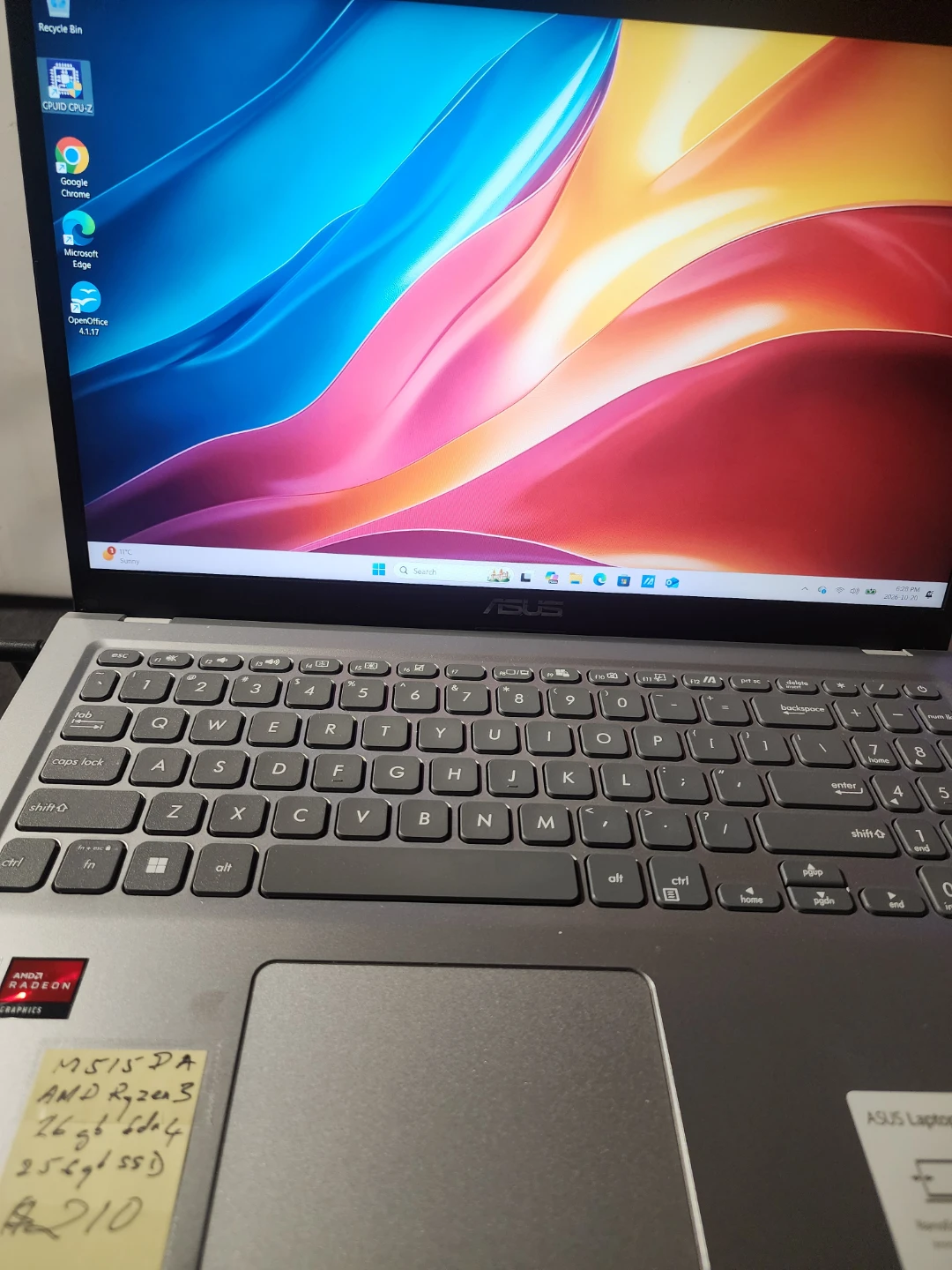 ASUS Vivobook 15 Laptop AMD Ryzen 3