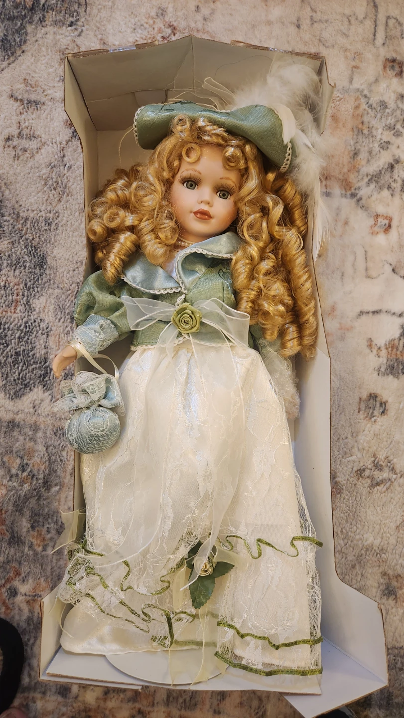 Vintage Porcelain Doll