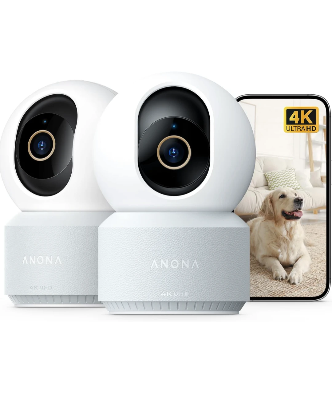 Anona Pano 4K Smart Indoor Security Camera