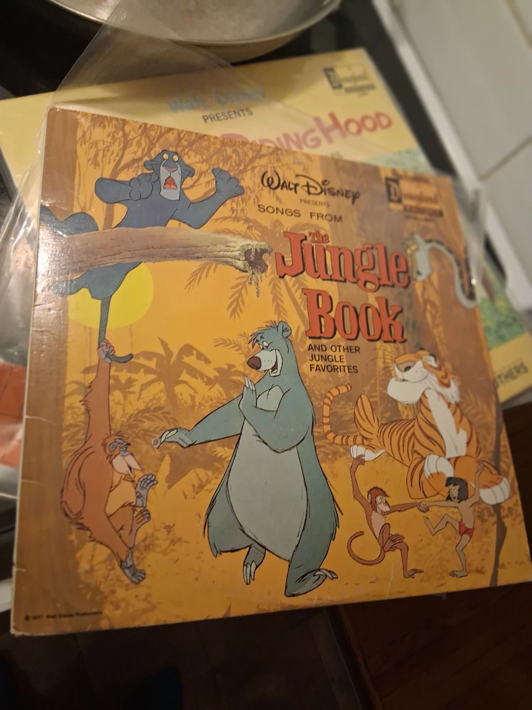Walt Disney Songs From The Jungle Book Vinyl Record