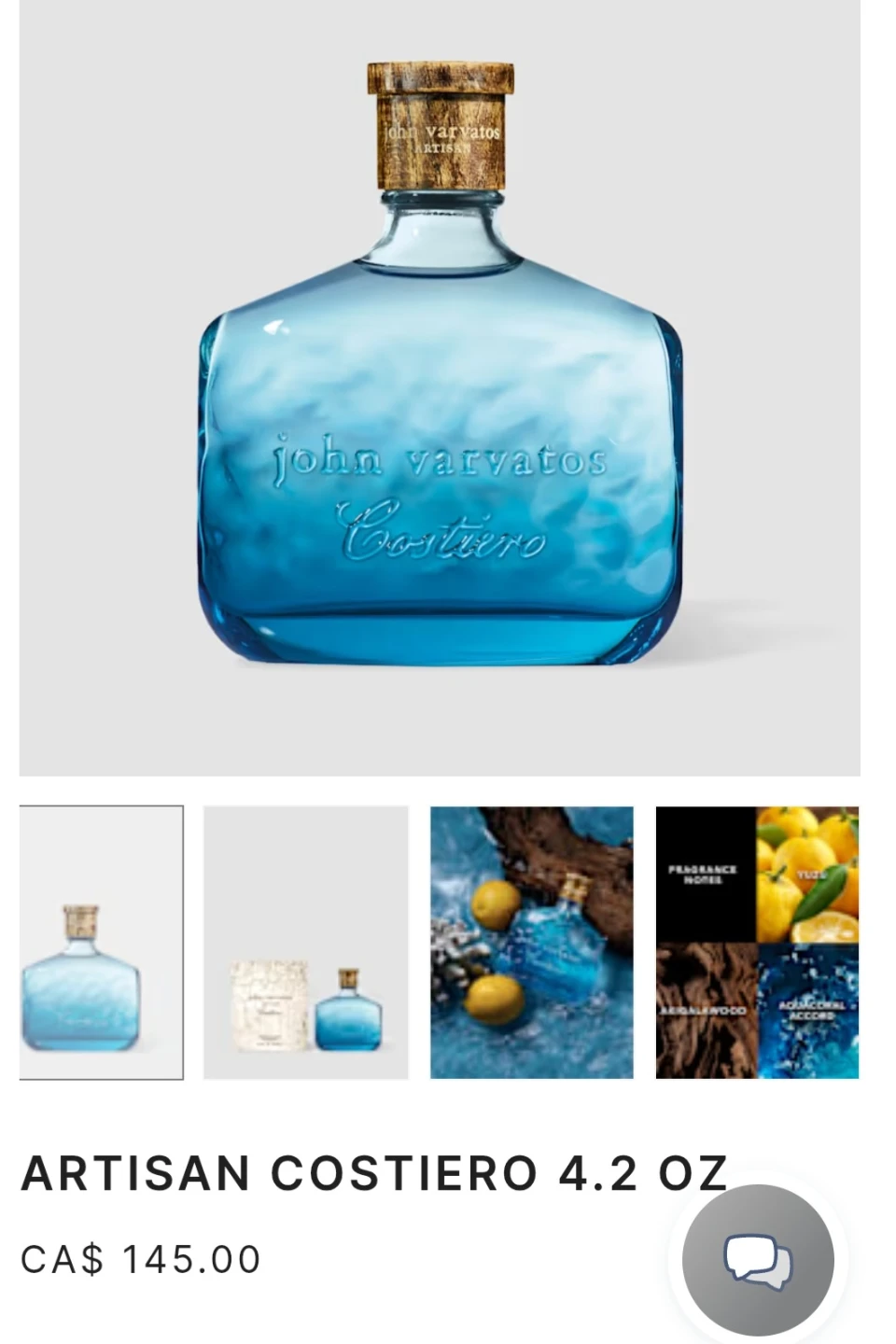 John Varvatos Artisan Costiero Eau de Parfum